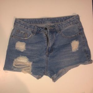 shein jean shorts